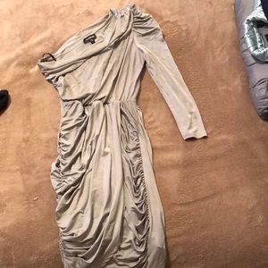 Bebe sz.s Off the Shoulder Spandex Dress